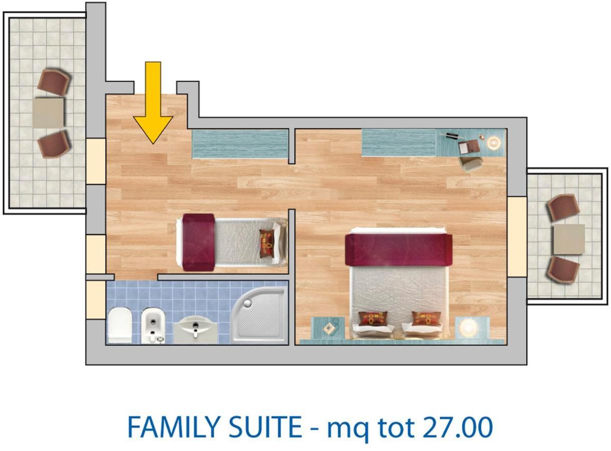 Hotel Meridianus Lignano Sabbiadoro Buitenkant foto