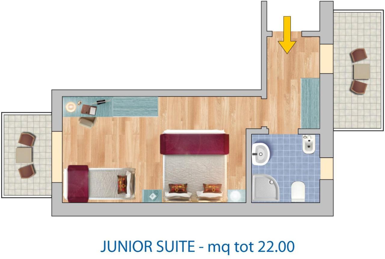 Hotel Meridianus Lignano Sabbiadoro Buitenkant foto
